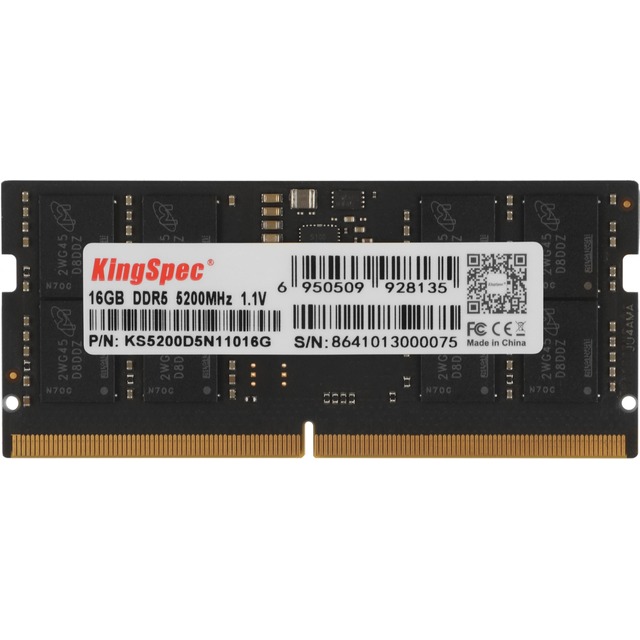 Память DDR5 16GB 5200MHz Kingspec KS5200D5N11016G