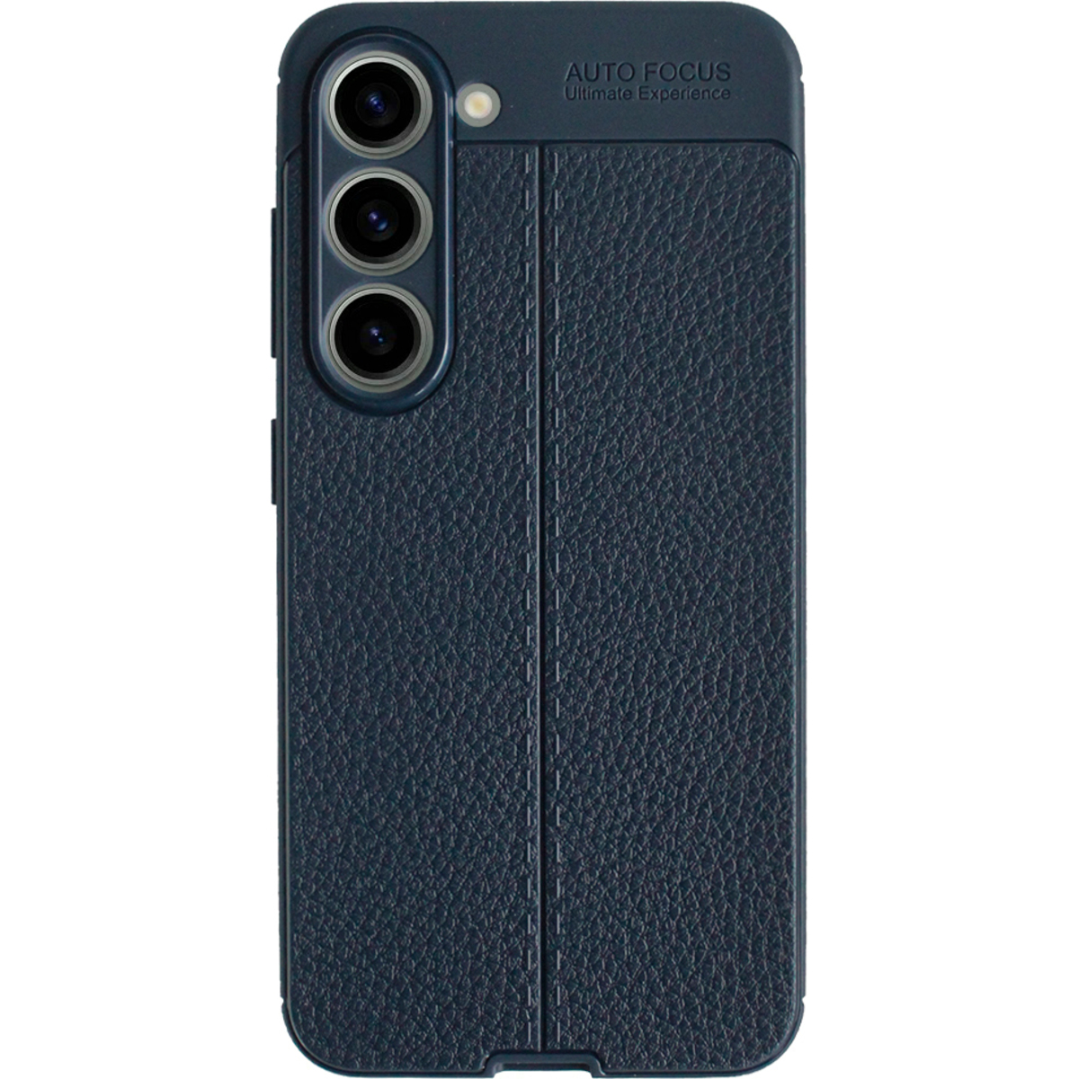 Чехол-накладка Devia Leather Texture Shockproof Case для смартфона Samsung Galaxy S23 (Цвет: Blue)