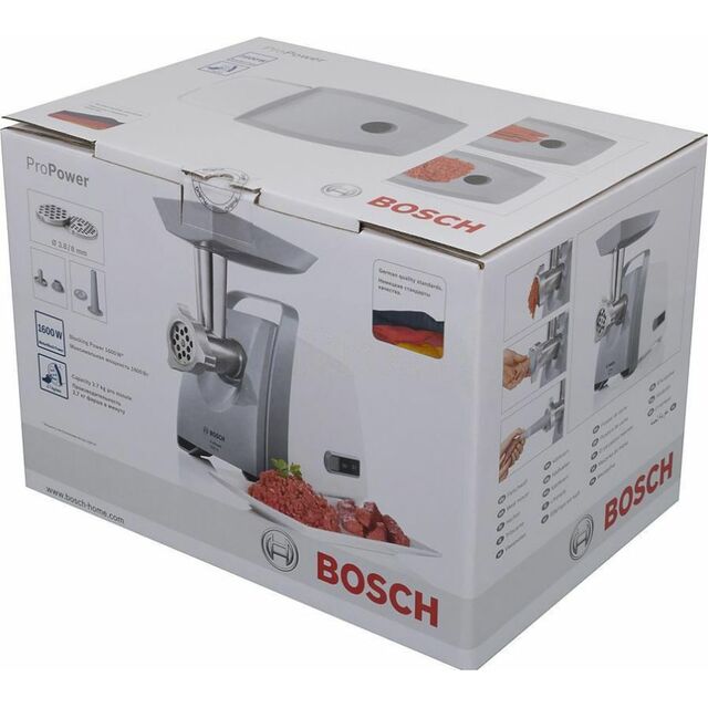 Мясорубка Bosch MFW45020 (Цвет: White/Gray)