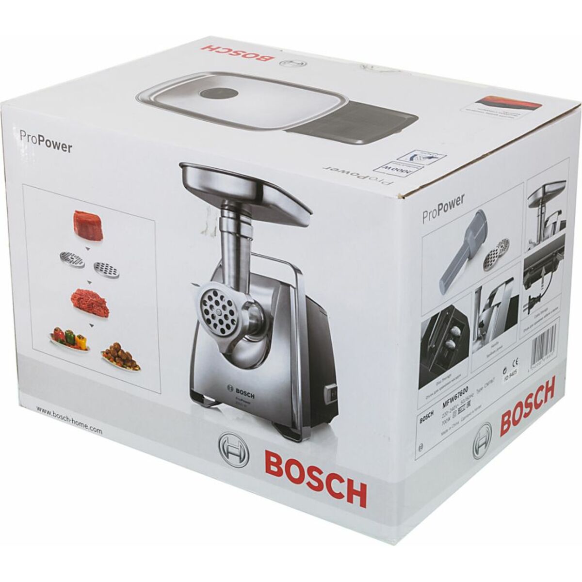 Мясорубка Bosch MFW67600 (Цвет: Silver / Black)