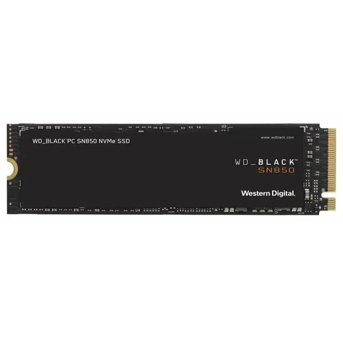 SSD жесткий диск Western Digital WD Black NVMe 2 ТБ M.2 SN850 WDBAPY0020BNC-WRSN