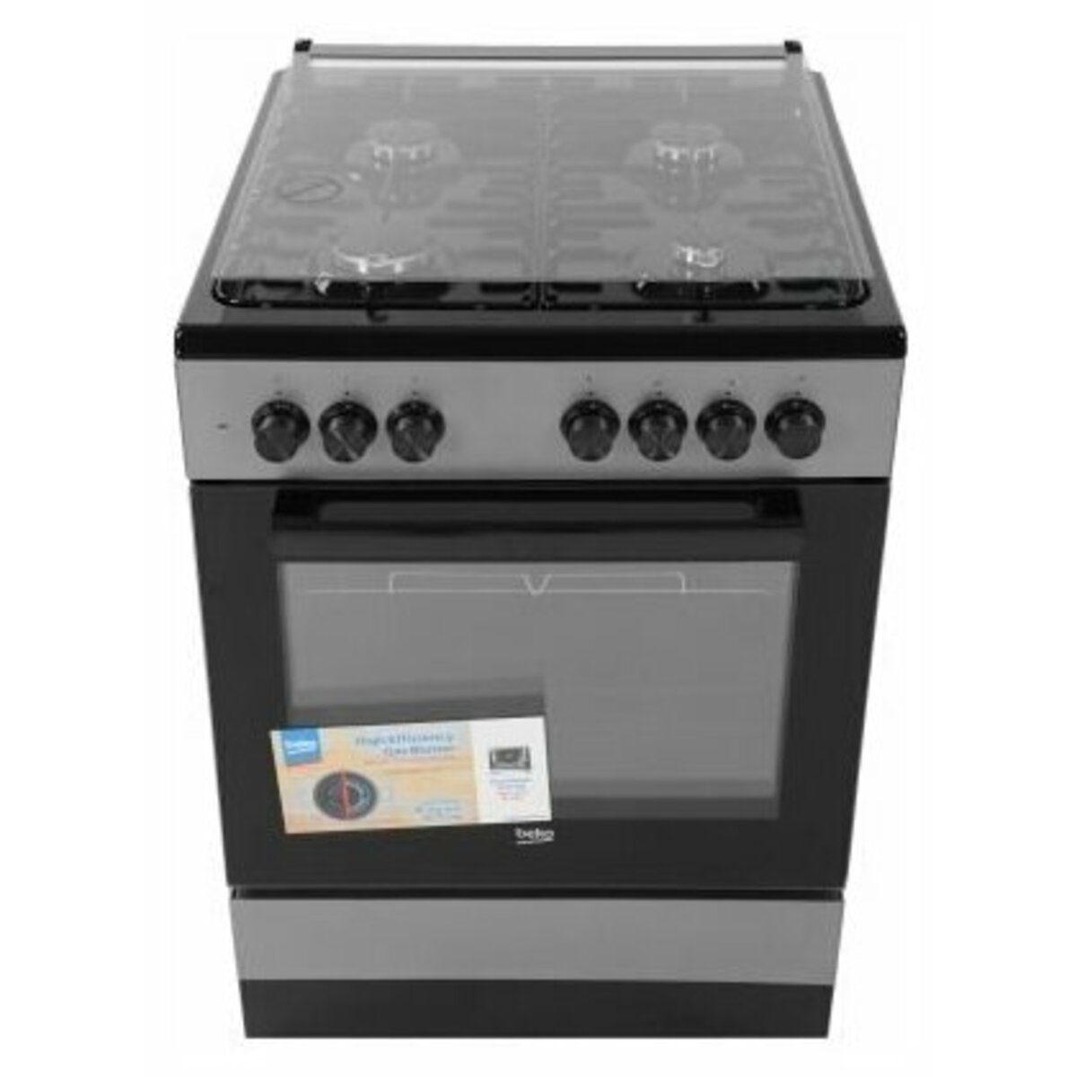 Плита комбинированная Beko FSM 62120 DS (Цвет: Silver / Black)