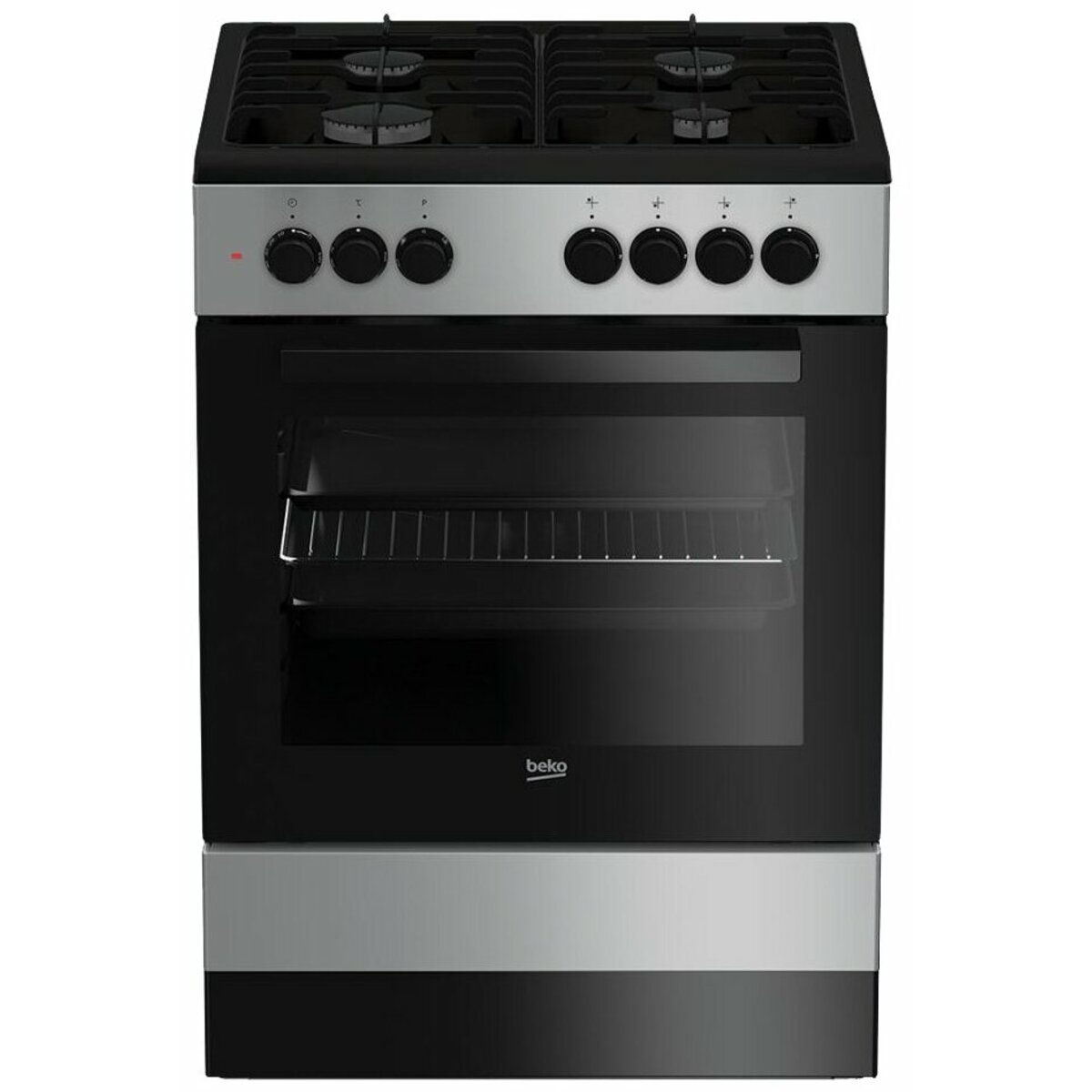 Плита комбинированная Beko FSM 62120 DS (Цвет: Silver / Black)