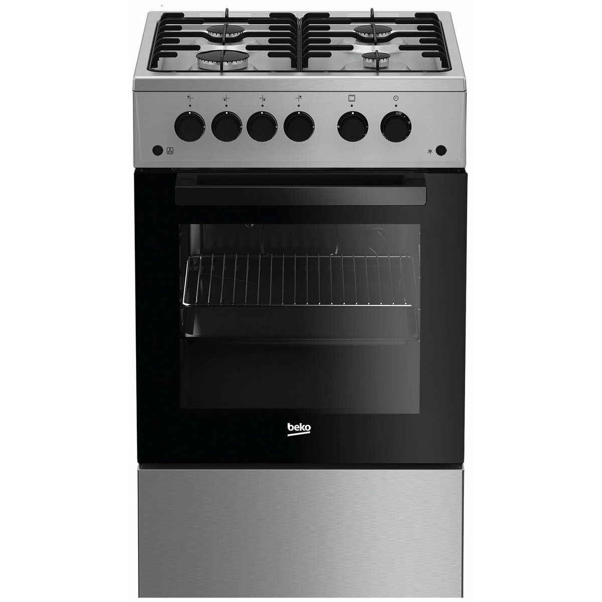 Газовая плита BEKO FSGT52110DXO (Цвет: Inox)