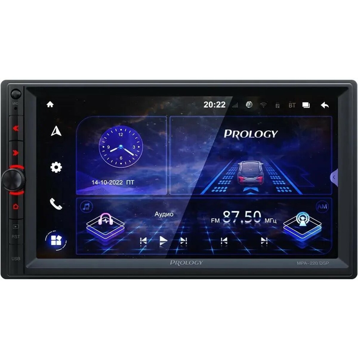 Автомагнитола Prology MPA-220 DSP, черный