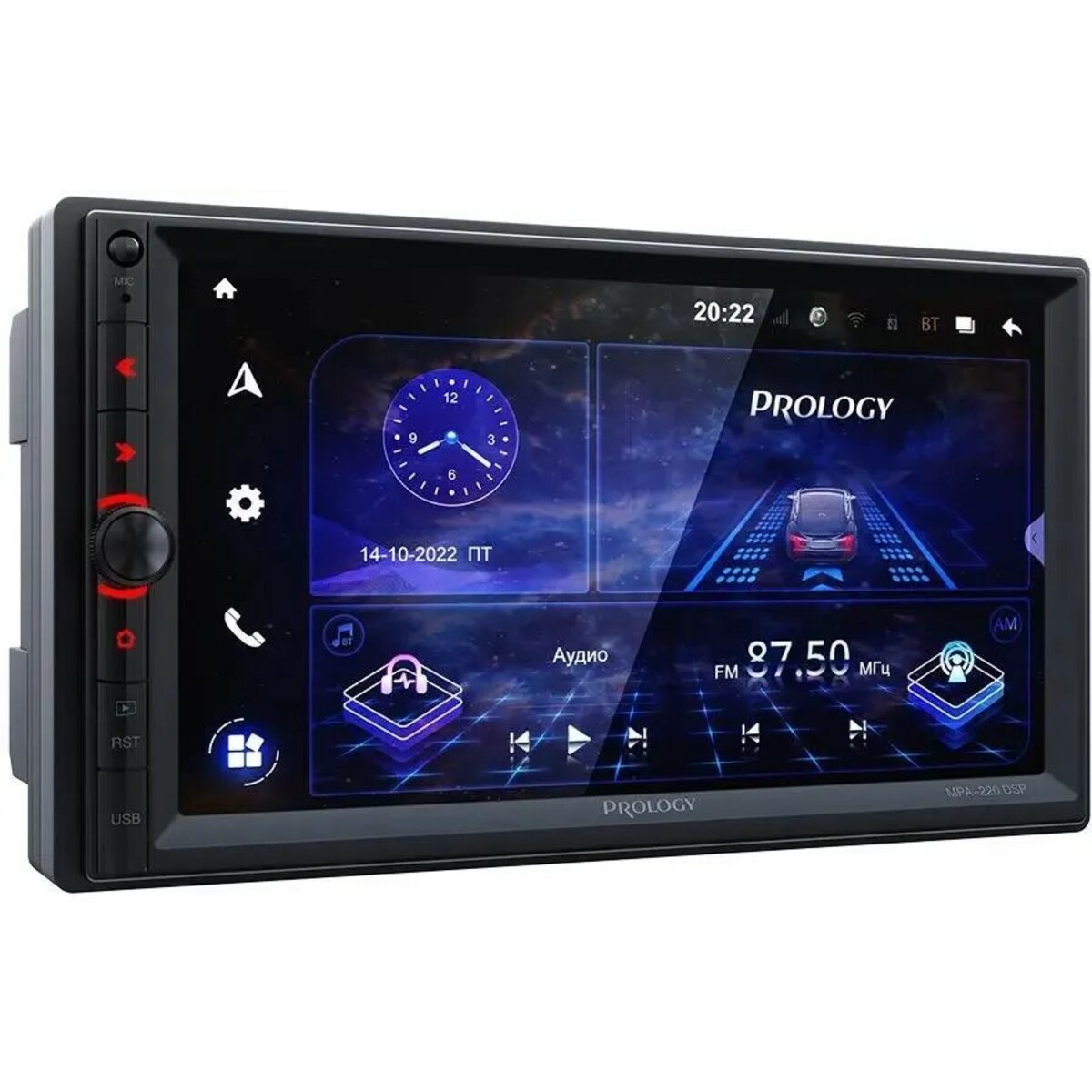 Автомагнитола Prology MPA-220 DSP, черный