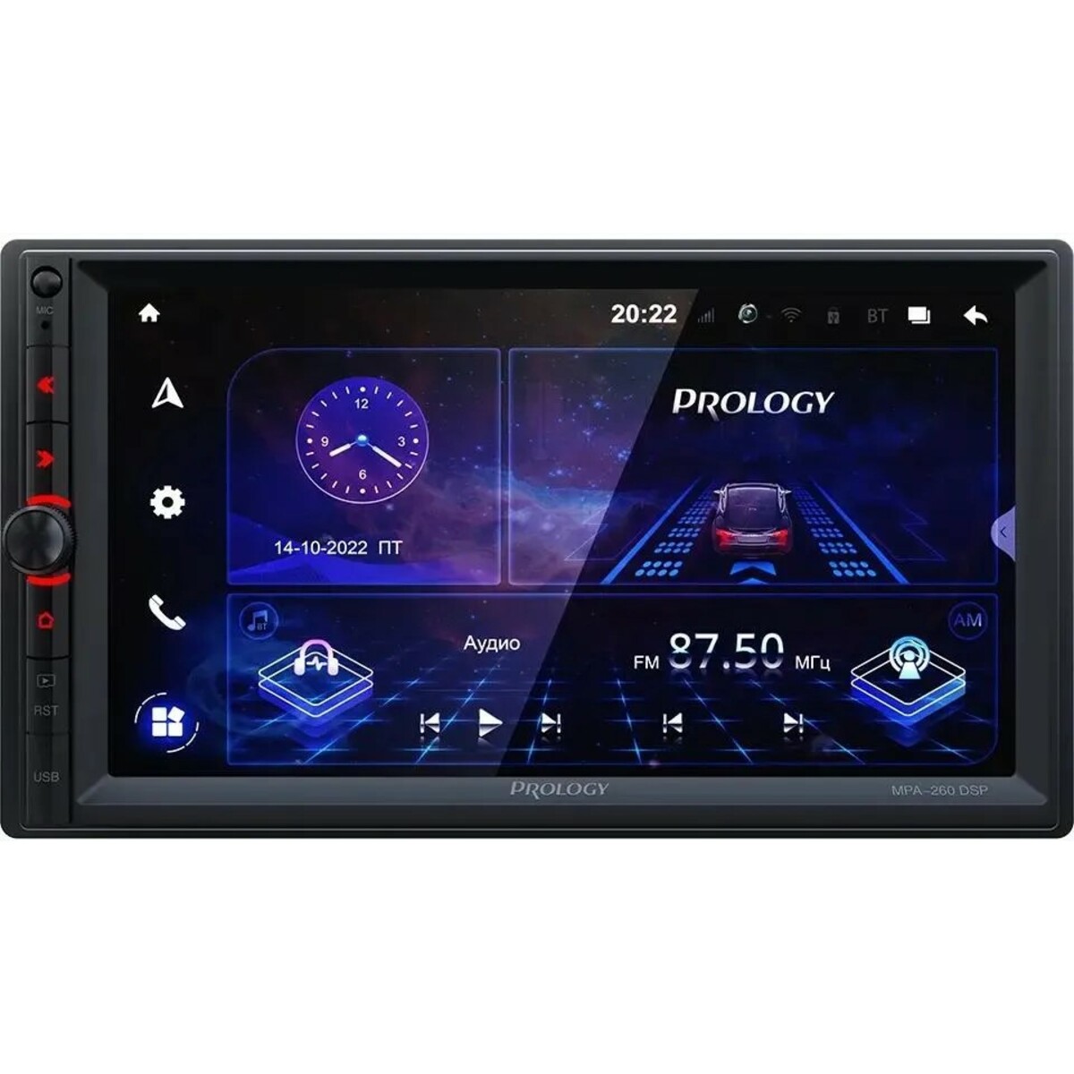 Автомагнитола Prology MPA-260 DSP, черный