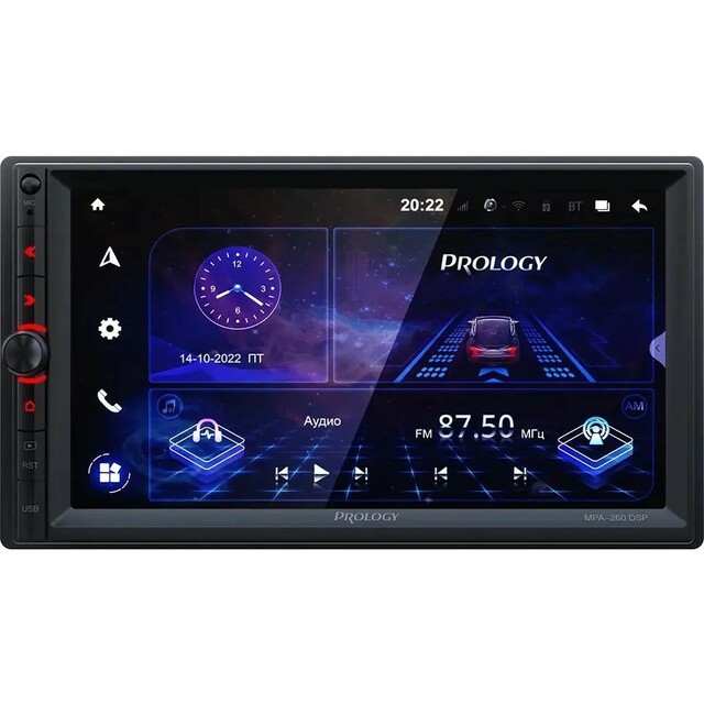 Автомагнитола Prology MPA-260 DSP, черный