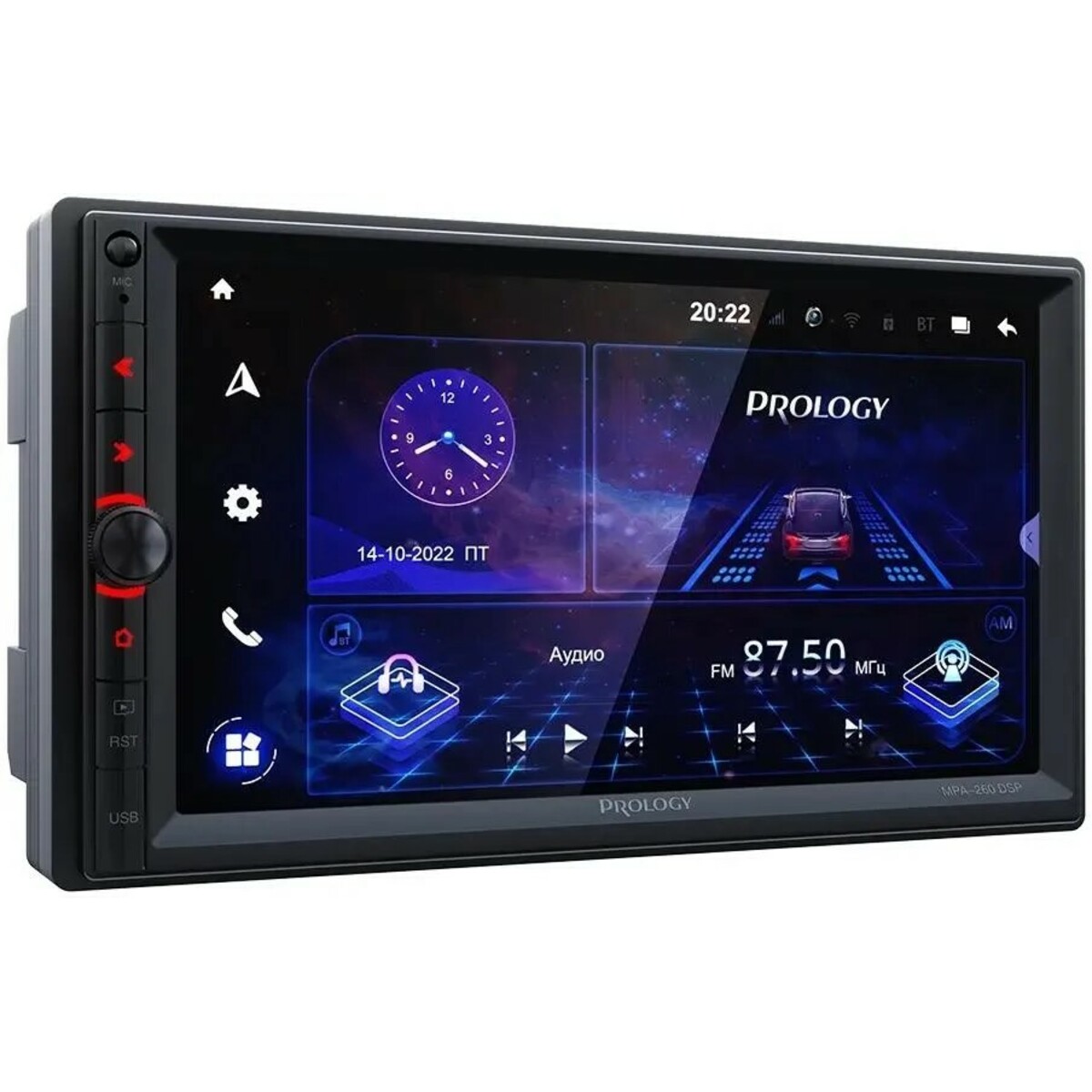 Автомагнитола Prology MPA-260 DSP, черный