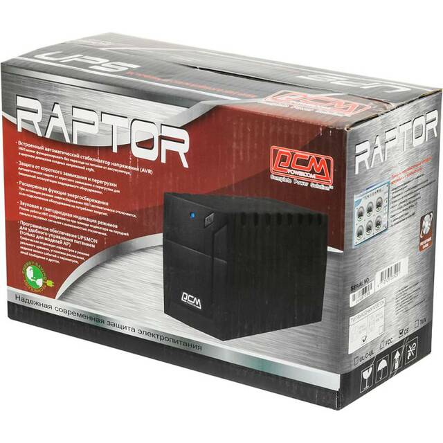 Интерактивный ИБП Powercom Raptor RPT-600AP