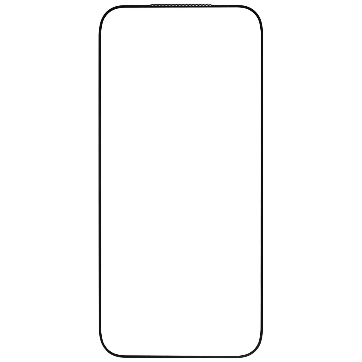 Защитное стекло Borasco Full Glue для iPhone 17 Pro, черный