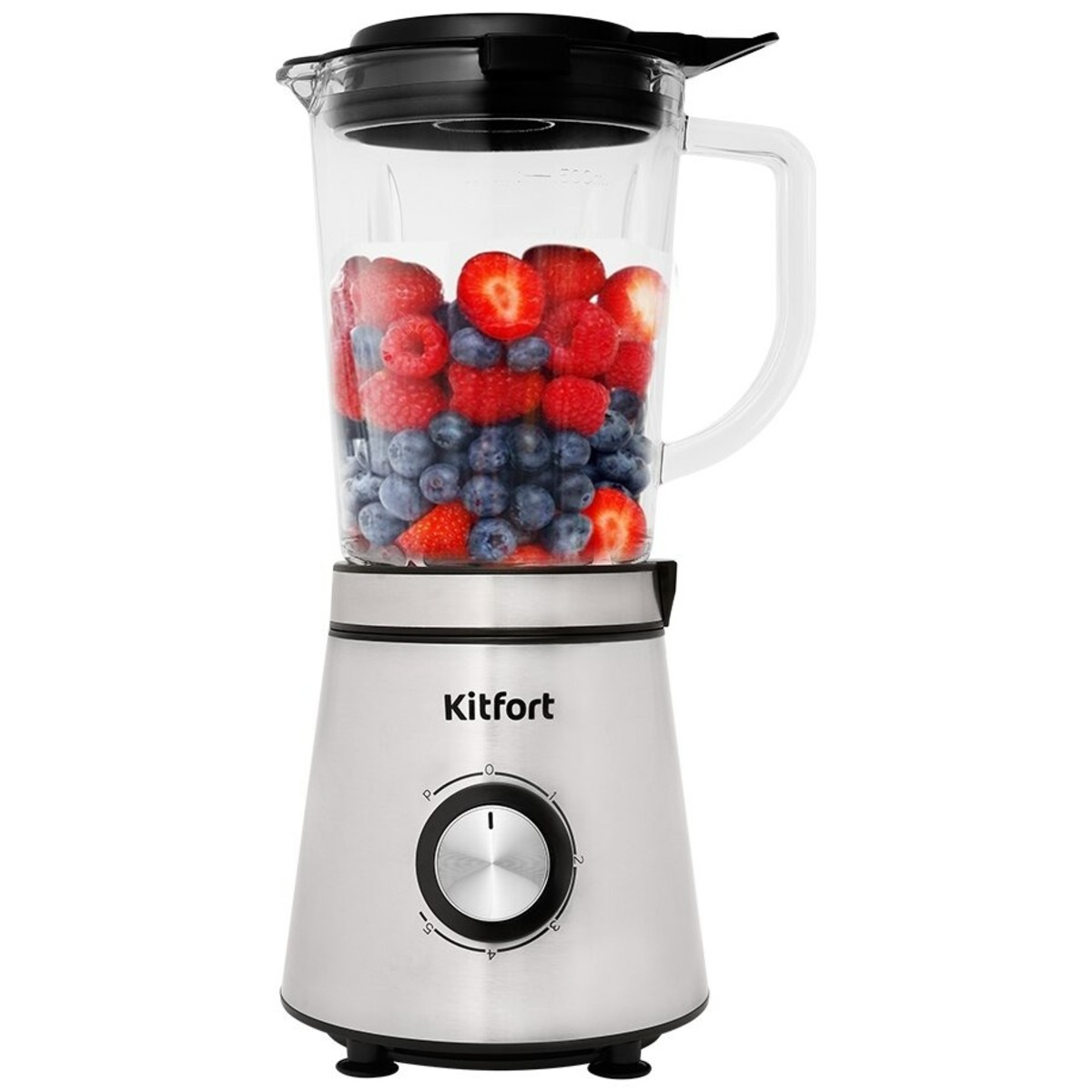 Блендер стационарный Kitfort КТ-3021 (Цвет: Silver/Black)