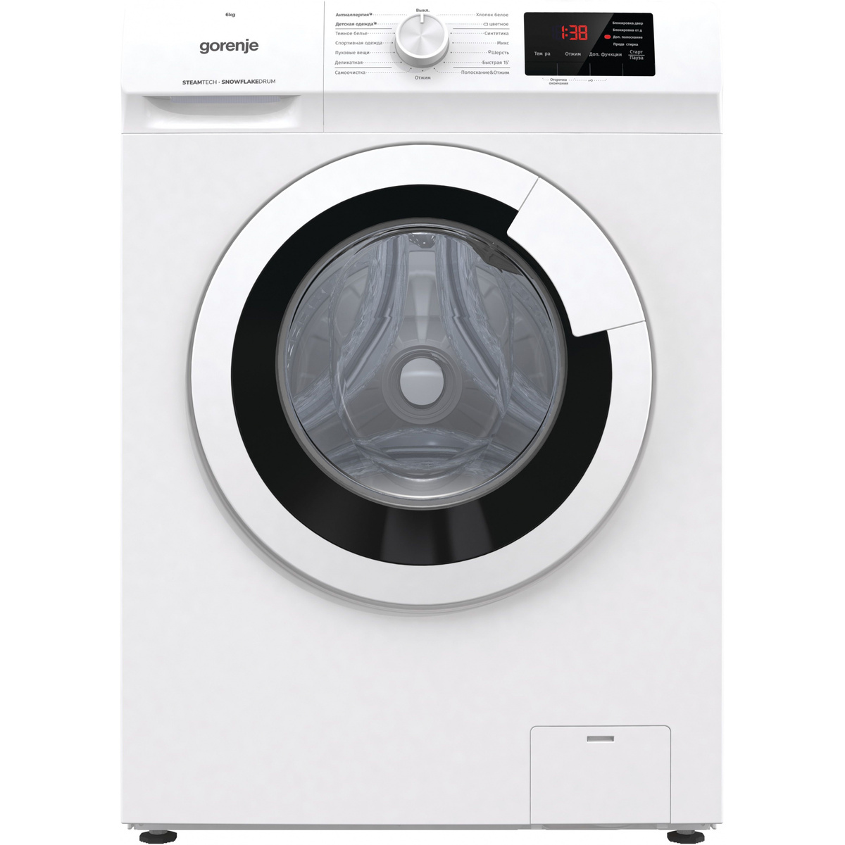 Стиральная машина Gorenje WHE60SFS, белый