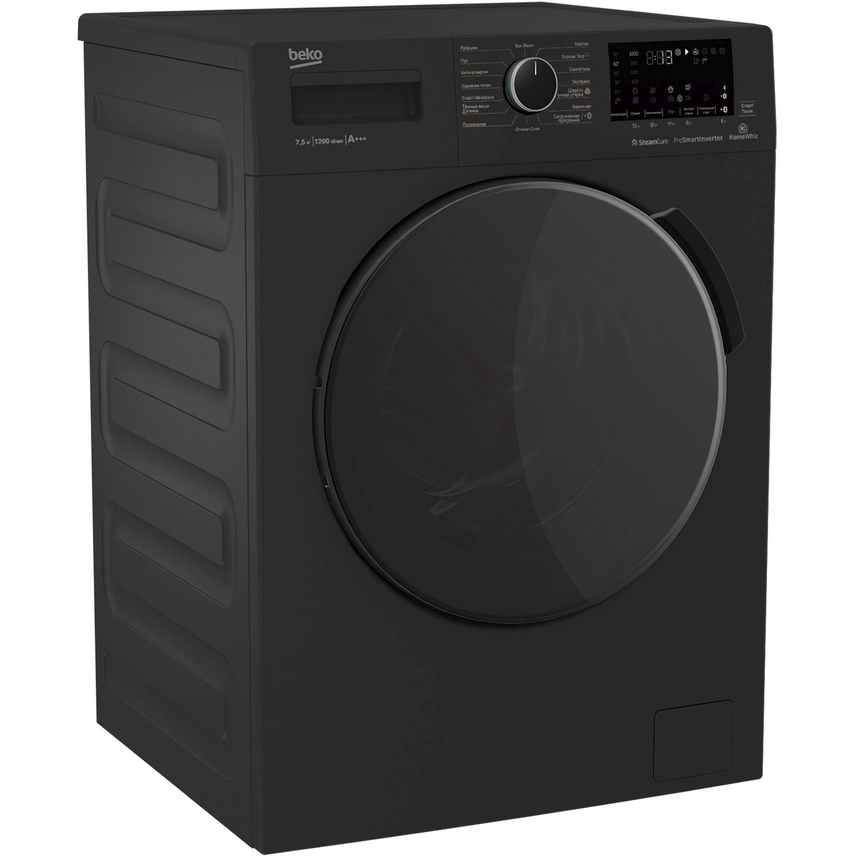 Стиральная машина Beko WSPE7H616A (Цвет: Anthracite)