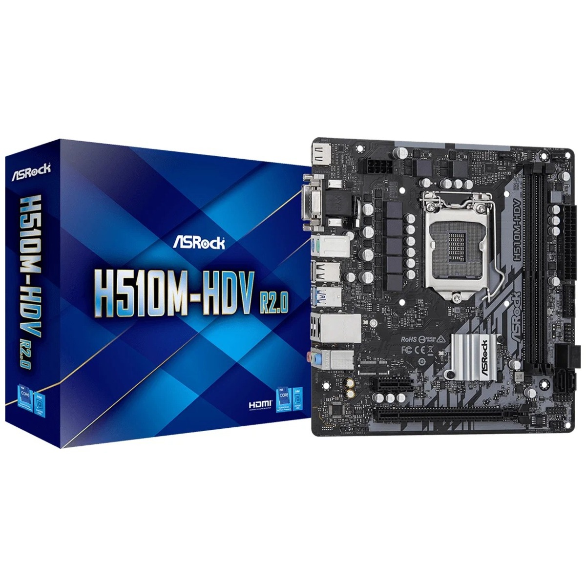 Материнская плата Asrock H510M-HDV R2.0