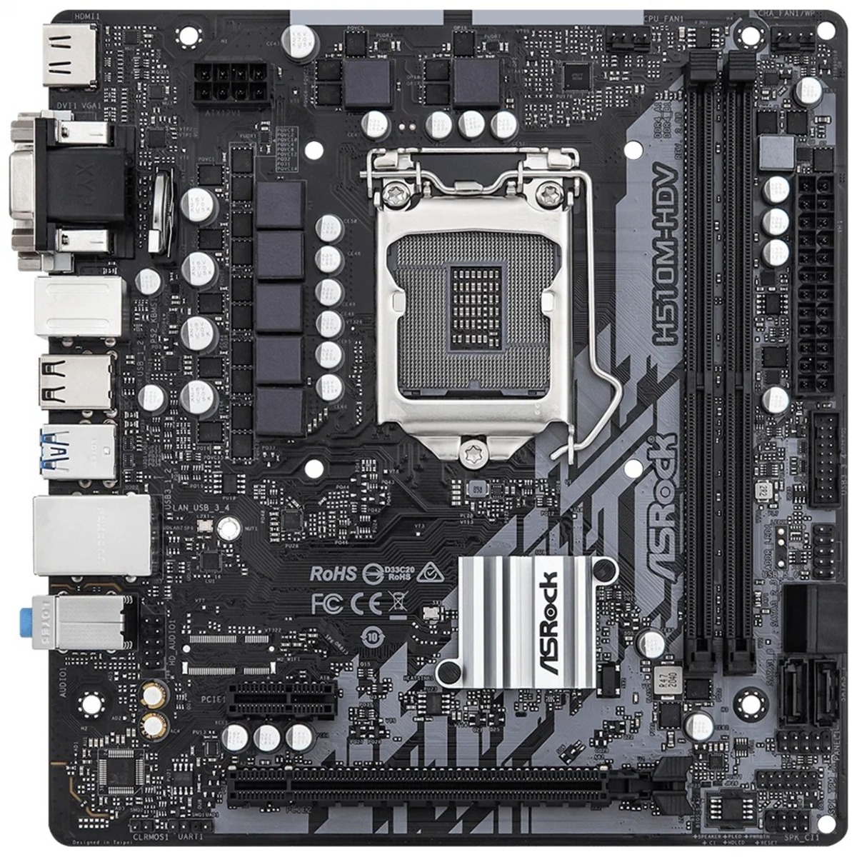 Материнская плата Asrock H510M-HDV R2.0