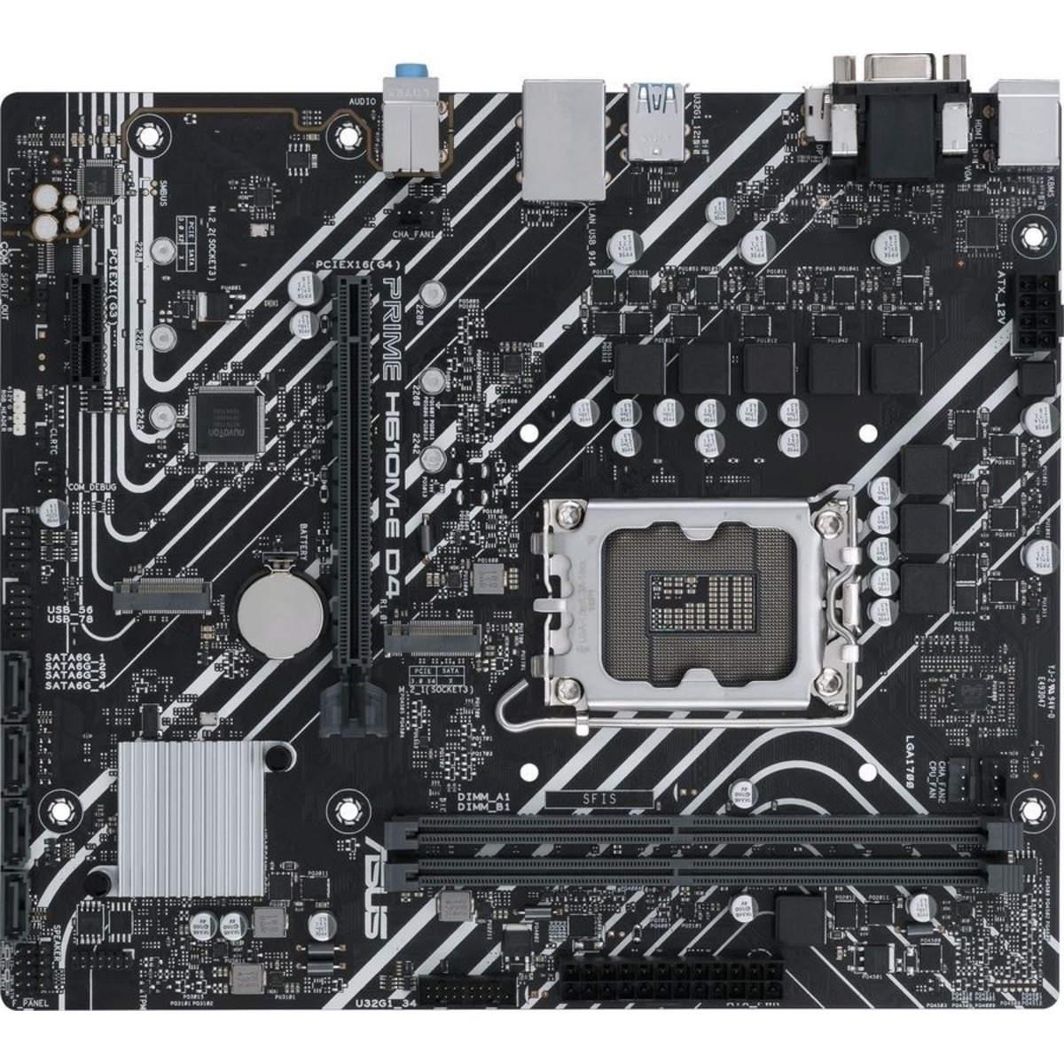 Материнская плата Asus PRIME H610M-E D4