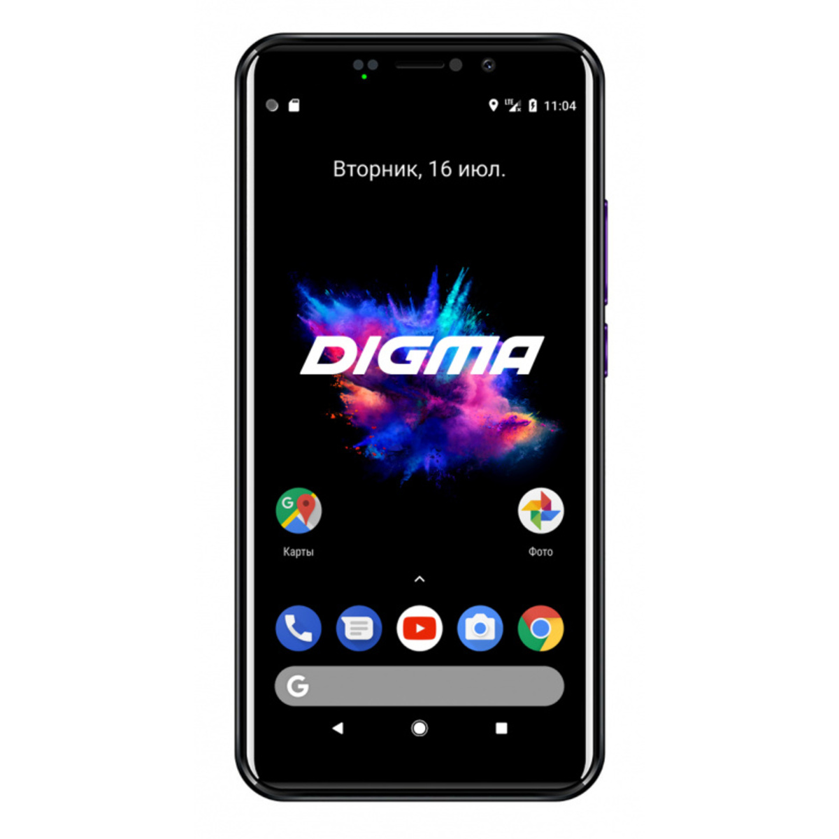 Смартфон Digma Linx Pay 4G 16Gb (Цвет: Black)