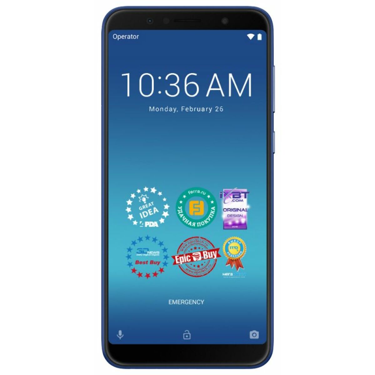 Смартфон ASUS ZenFone Max Pro M1 ZB602KL 3 / 32Gb (Цвет: Blue)
