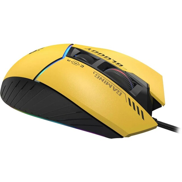 Мышь A4Tech Bloody W95 Max Sports (Цвет: Yellow / Gray)