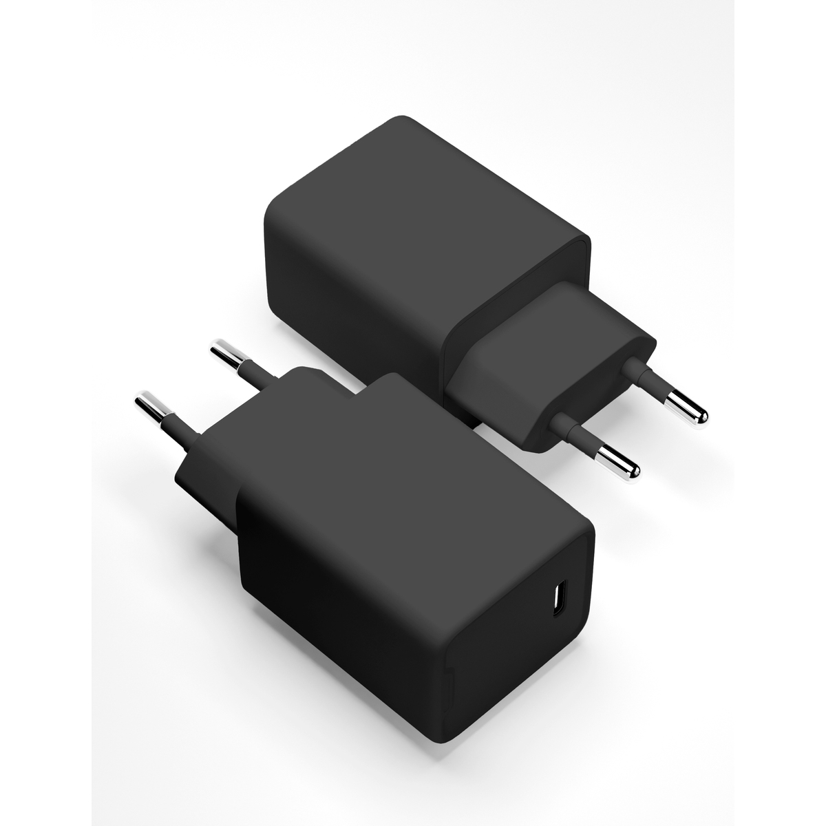 Сетевое зарядное устройство VLP LITE Charge Mini 60Вт USB-C, черный