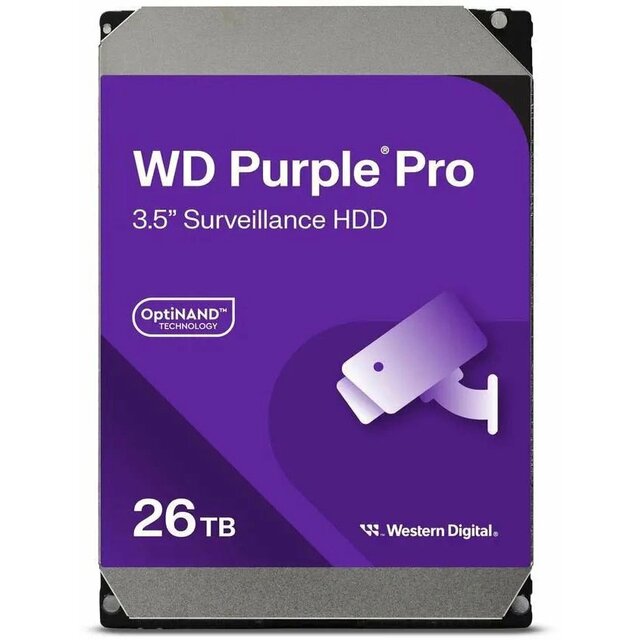Жесткий диск WD SATA-III 26TB WD260PURP