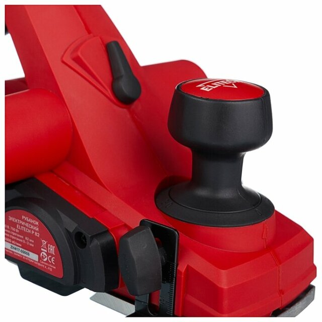 Рубанок Elitech Р 82 (Цвет: Red) Рубанок Elitech Р 82 (Цвет: Red)