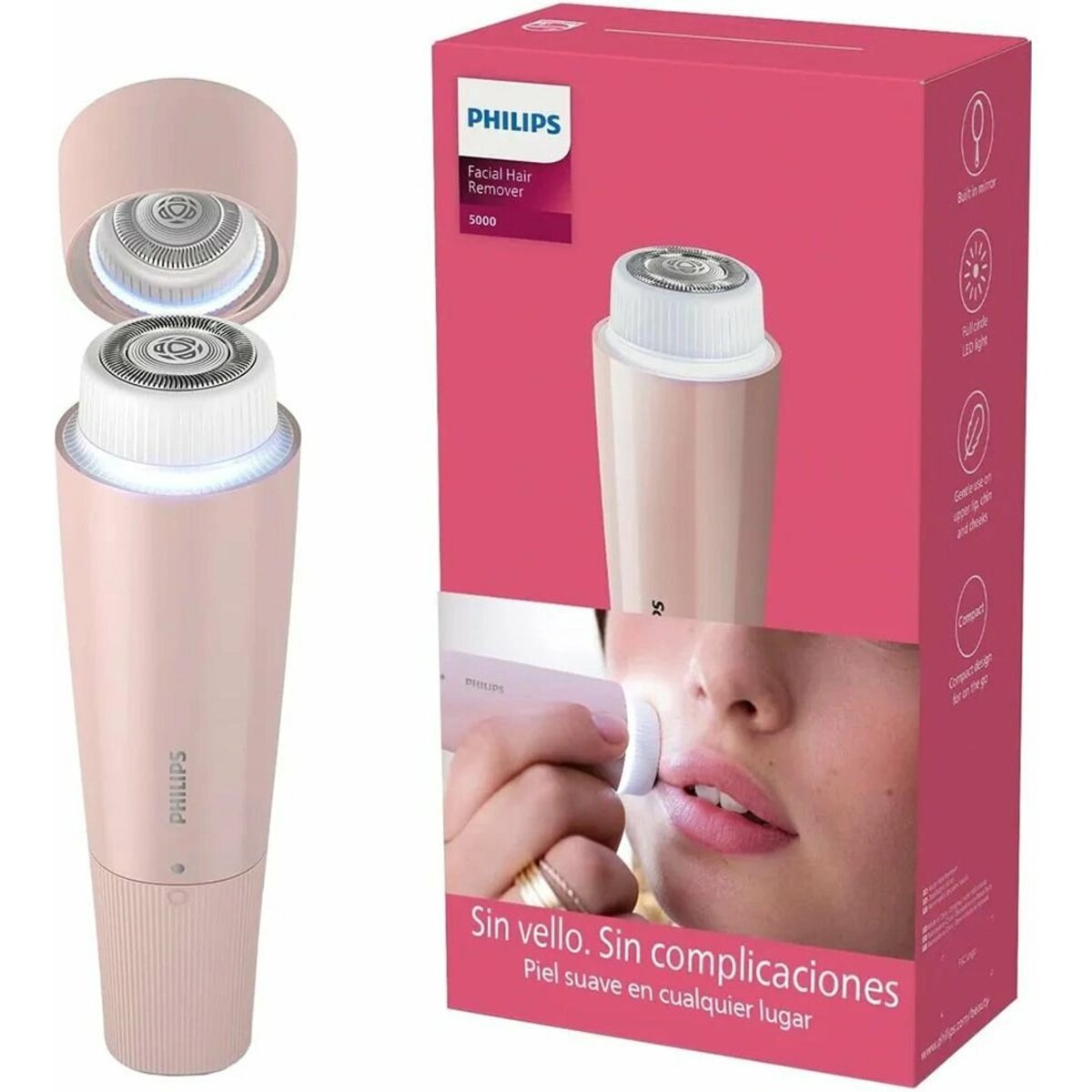 Эпилятор Philips BRR454 / 00 (Цвет: Pink)