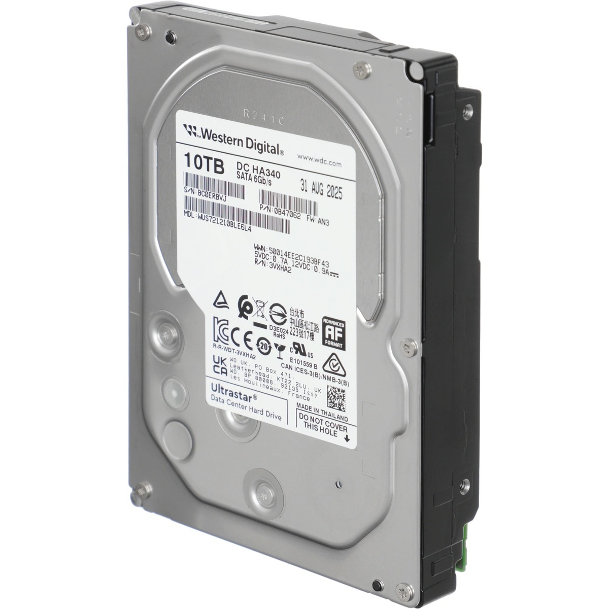 Жесткий диск WD SATA-III 10TB 0B47062 WUS721210BLE6L4