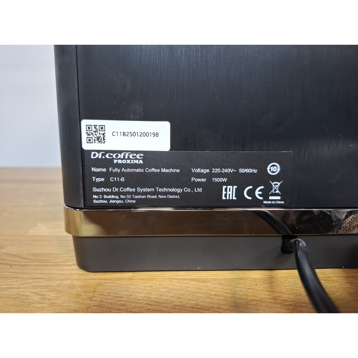 Кофемашина Dr.coffee Proxima C11, черный