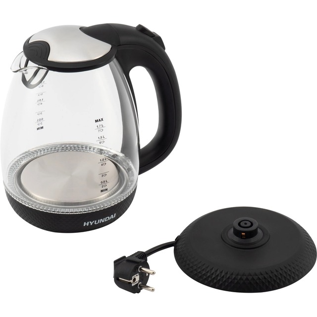Чайник Hyundai HYK-G3804, черный
