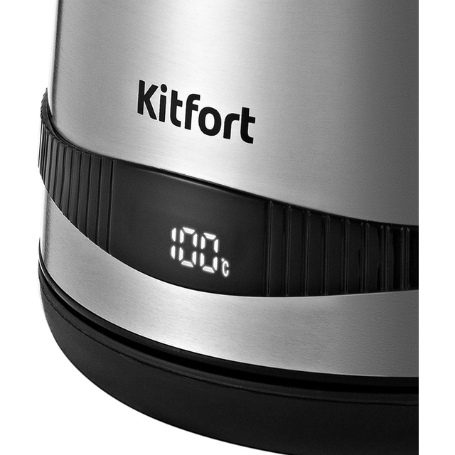 Чайник электрический Kitfort KT-6121-5 (Цвет: Black / Inox)
