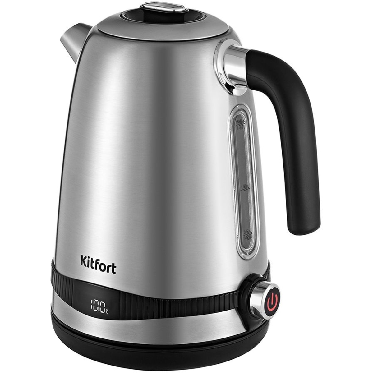 Чайник электрический Kitfort KT-6121-5 (Цвет: Black/Inox)