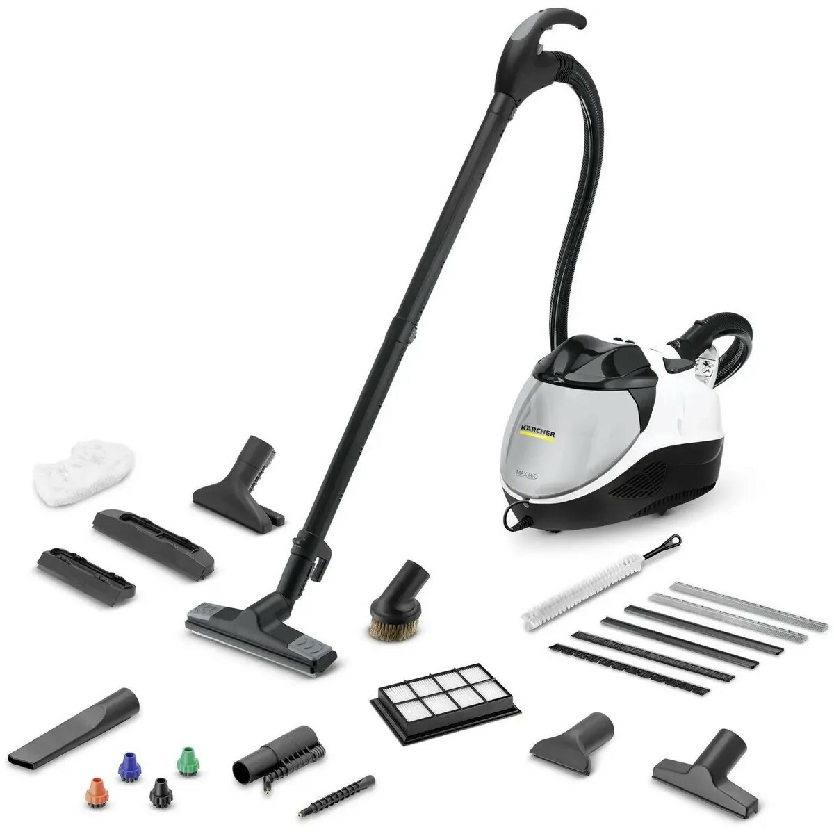 Пароочиститель напольный Karcher SV 7 (Цвет: White / Black)