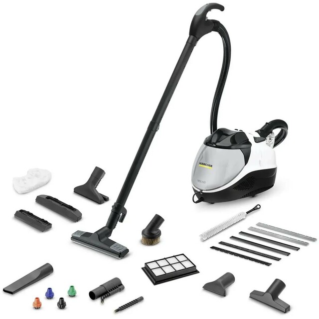 Пароочиститель напольный Karcher SV 7 (Цвет: White / Black)