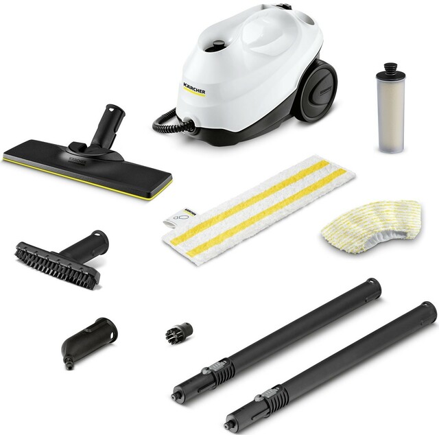 Пароочиститель напольный Karcher SC 3 EasyFix, белый