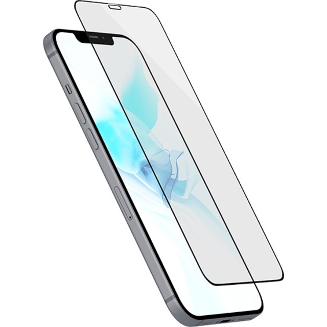 Защитное стекло uBear Extreme Nano Shield Aluminosilicate Glass для iPhone 12 Pro Max, черный
