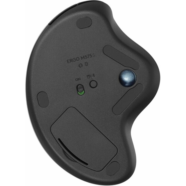 Трекбол Logitech M575S, черный 