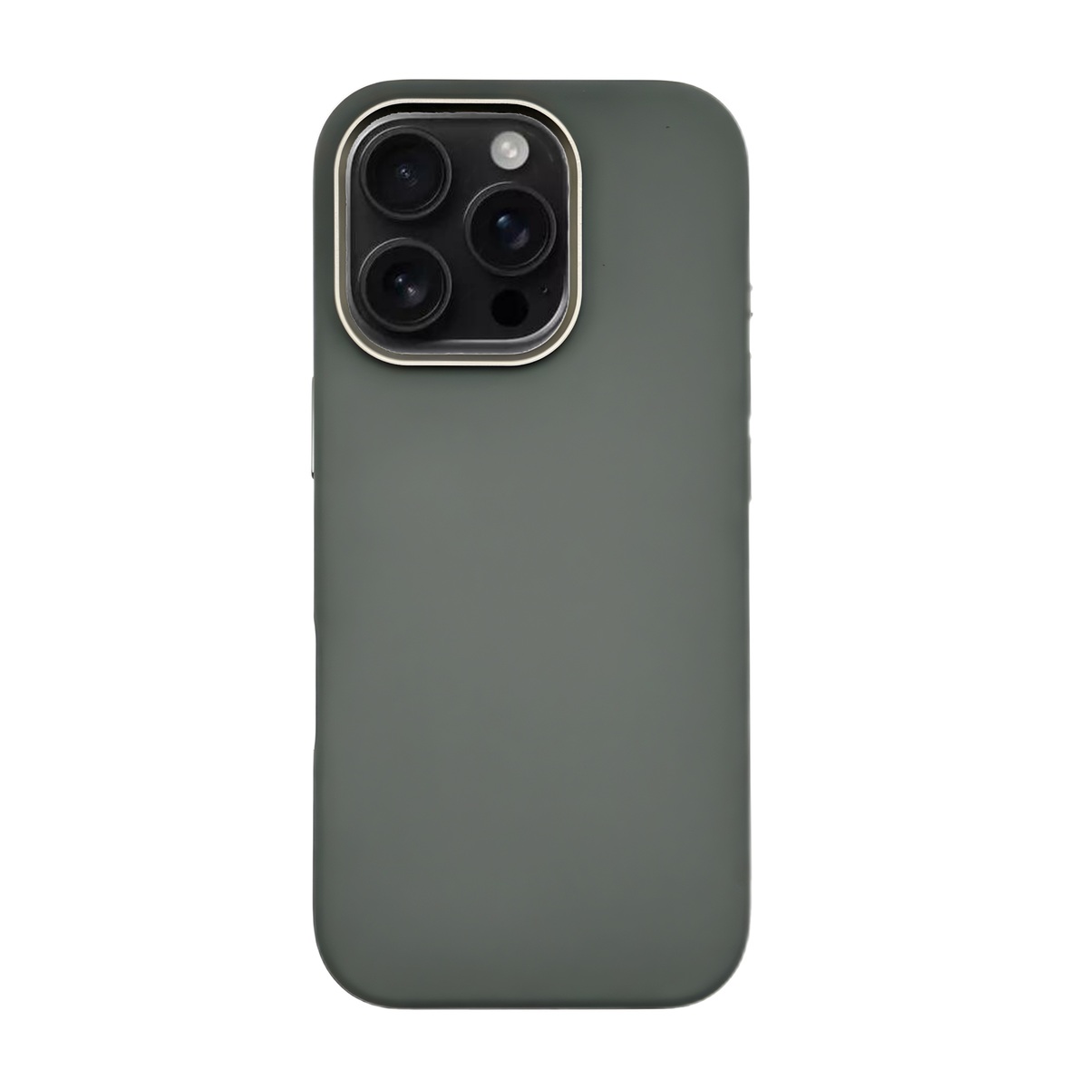 Чехол-накладка Comma Nature Series Magnetic Slicone Case для iPhone 16 Pro (Цвет: Grey)