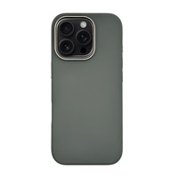 Чехол-накладка Comma Nature Series Magnetic Silicone Case для iPhone 16 Pro (Цвет: Grey)