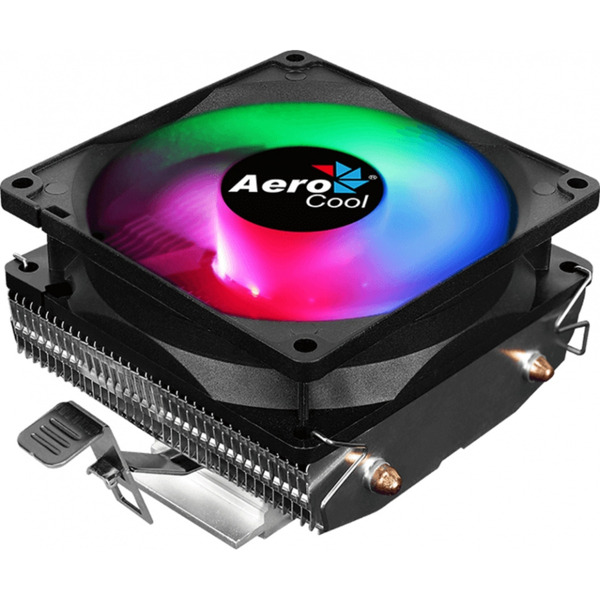 Устройство охлаждения(кулер) Aerocool Air Frost 2 Soc-FM2+/AM2+/AM3+/AM4/1150/1151/1155/2011/ 3-pin 26dB Al+Cu 110W 250gr LED Ret