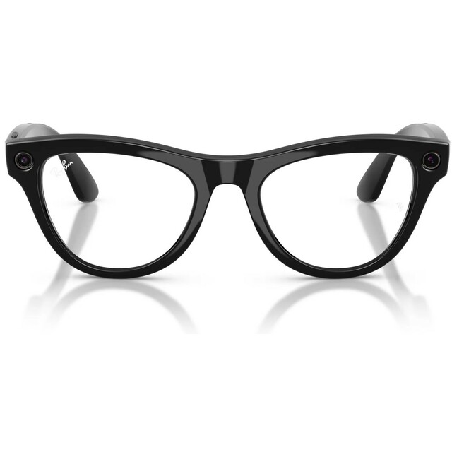 Умные очки Ray-Ban Meta Skyler (Gen 2) RW4014  (Цвет: Shiny Black / Transitions Amethyst)