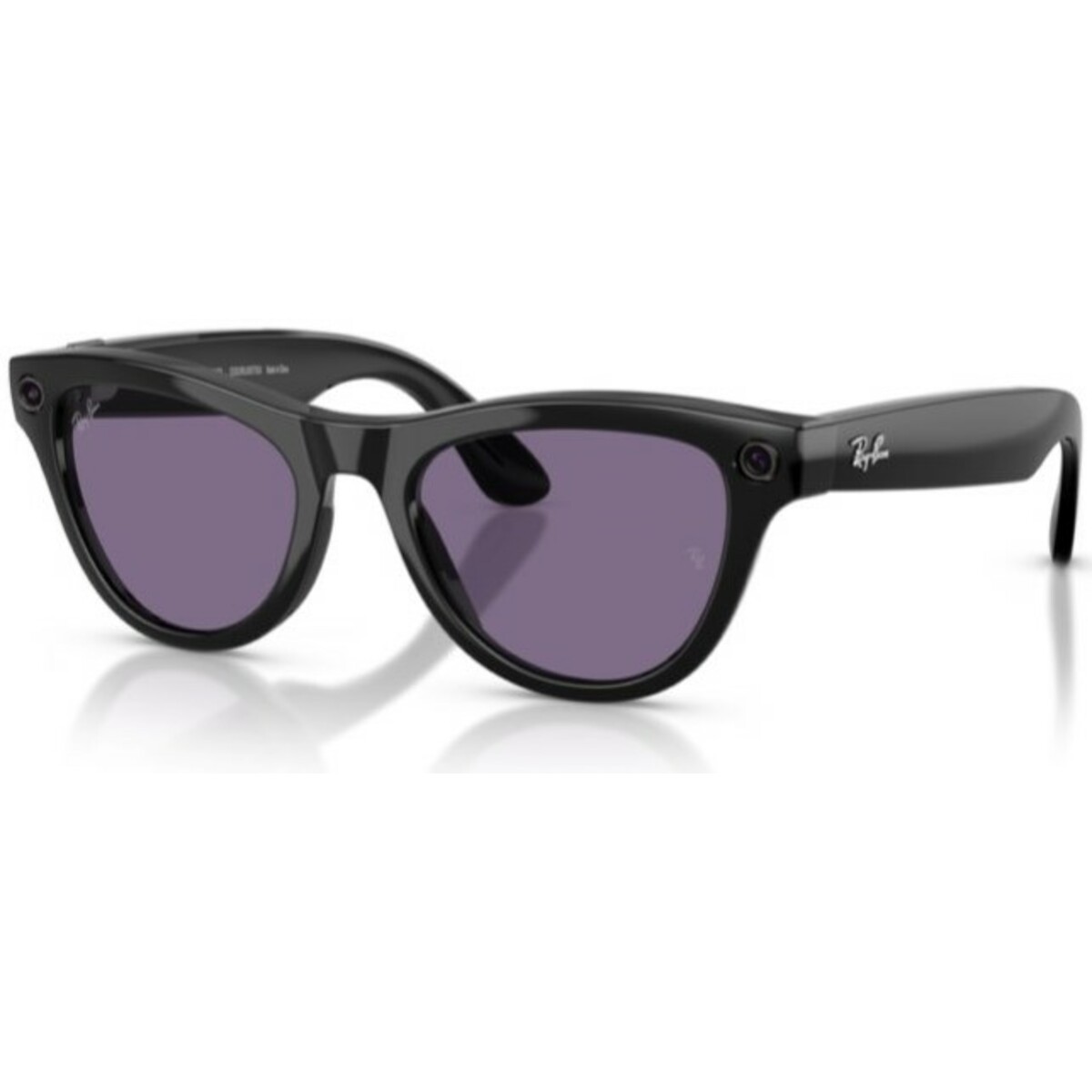 Умные очки Ray-Ban Meta Skyler (Gen 2) RW4014  (Цвет: Shiny Black / Transitions Amethyst)