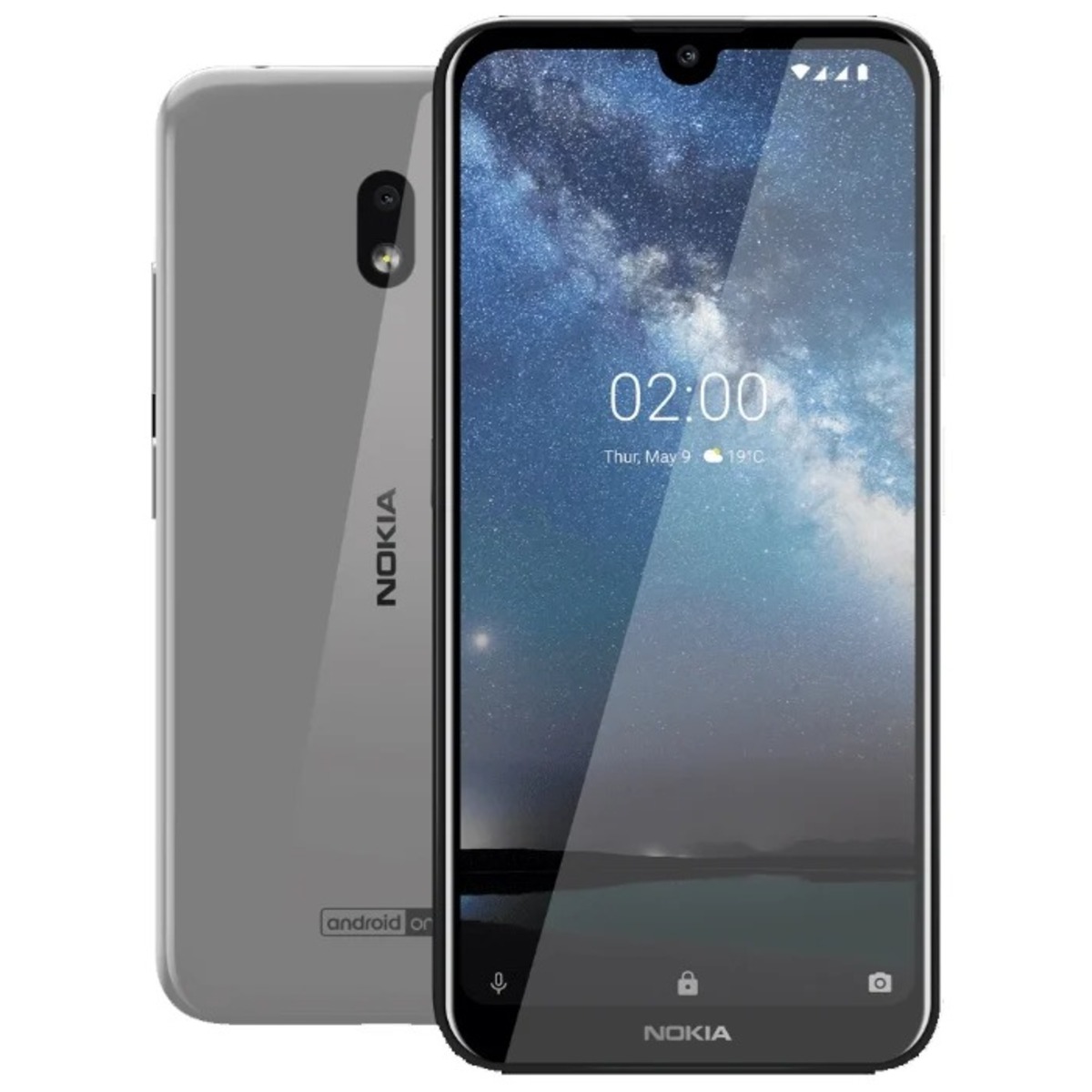 Смартфон Nokia 2.2 16Gb (Цвет: Steel)