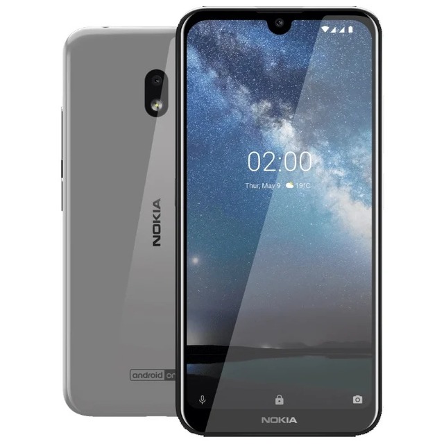 Смартфон Nokia 2.2 16Gb (Цвет: Steel)