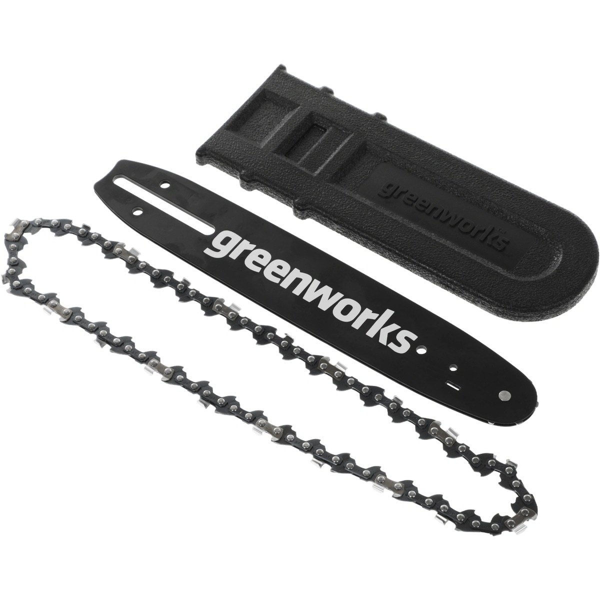 Электрическая цепная пила Greenworks G24CS25K2 (Цвет: Green)