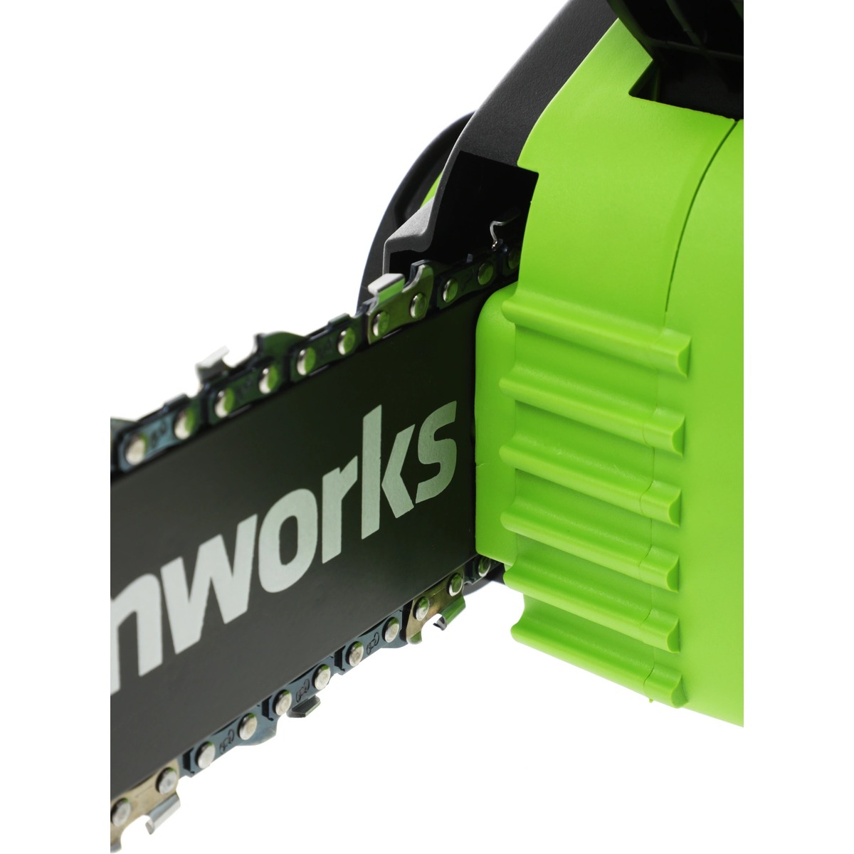 Электрическая цепная пила Greenworks G24CS25K2 (Цвет: Green)