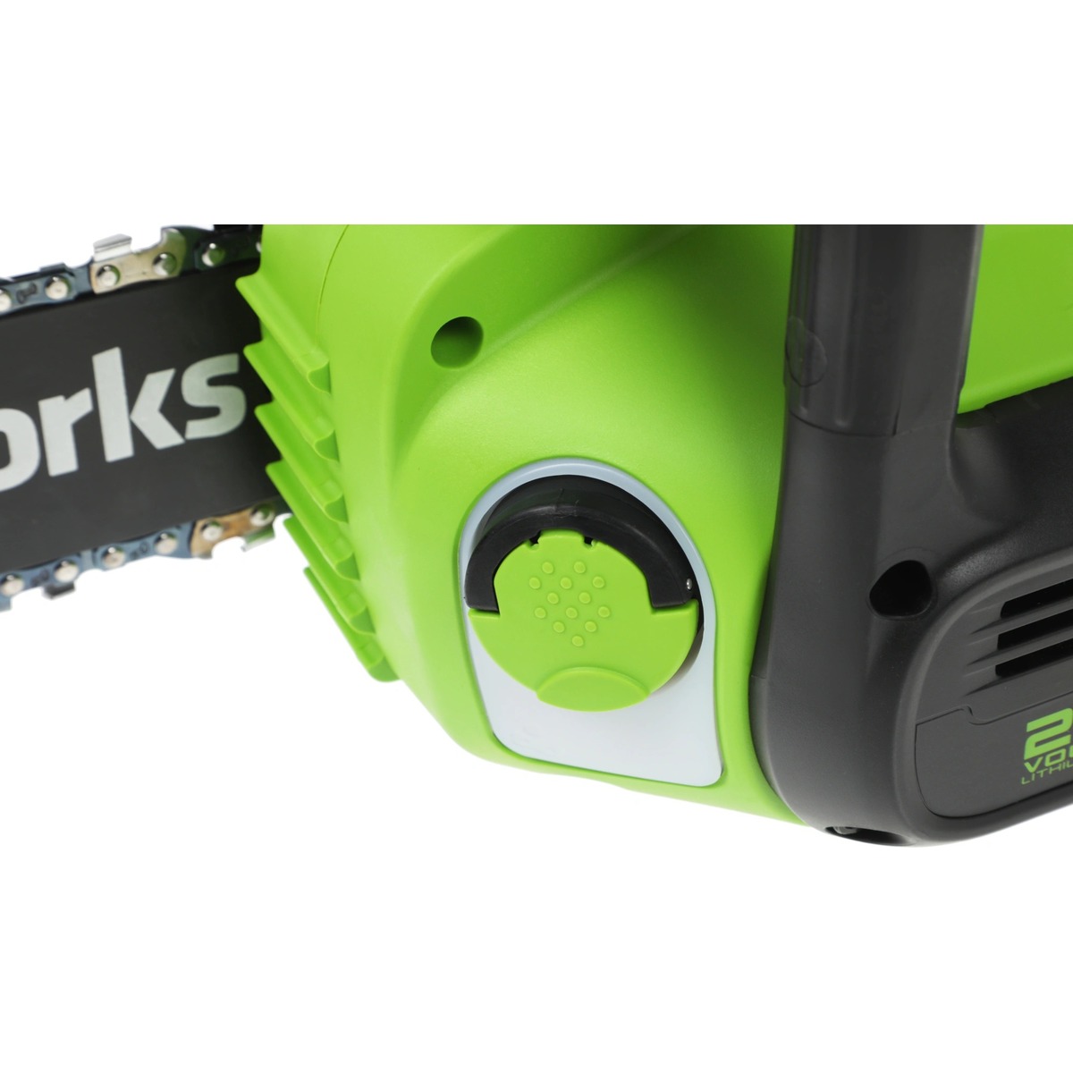 Электрическая цепная пила Greenworks G24CS25K2 (Цвет: Green)