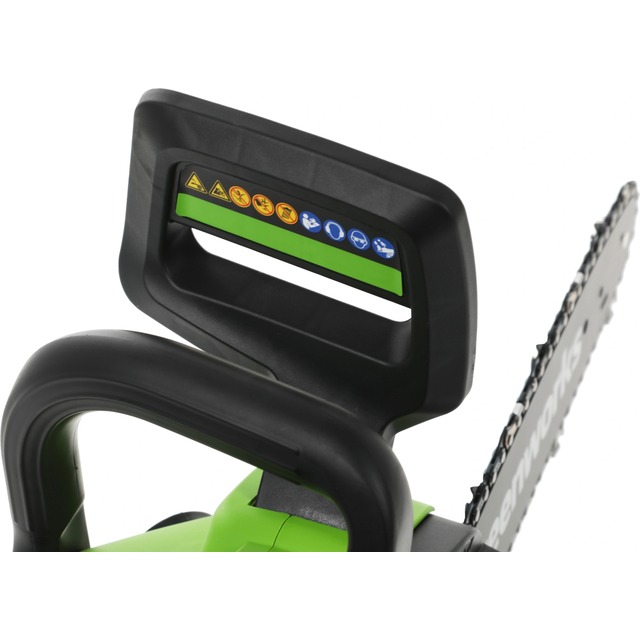 Электрическая цепная пила Greenworks G24CS25K2 (Цвет: Green) Электрическая цепная пила Greenworks G24CS25K2 (Цвет: Green)