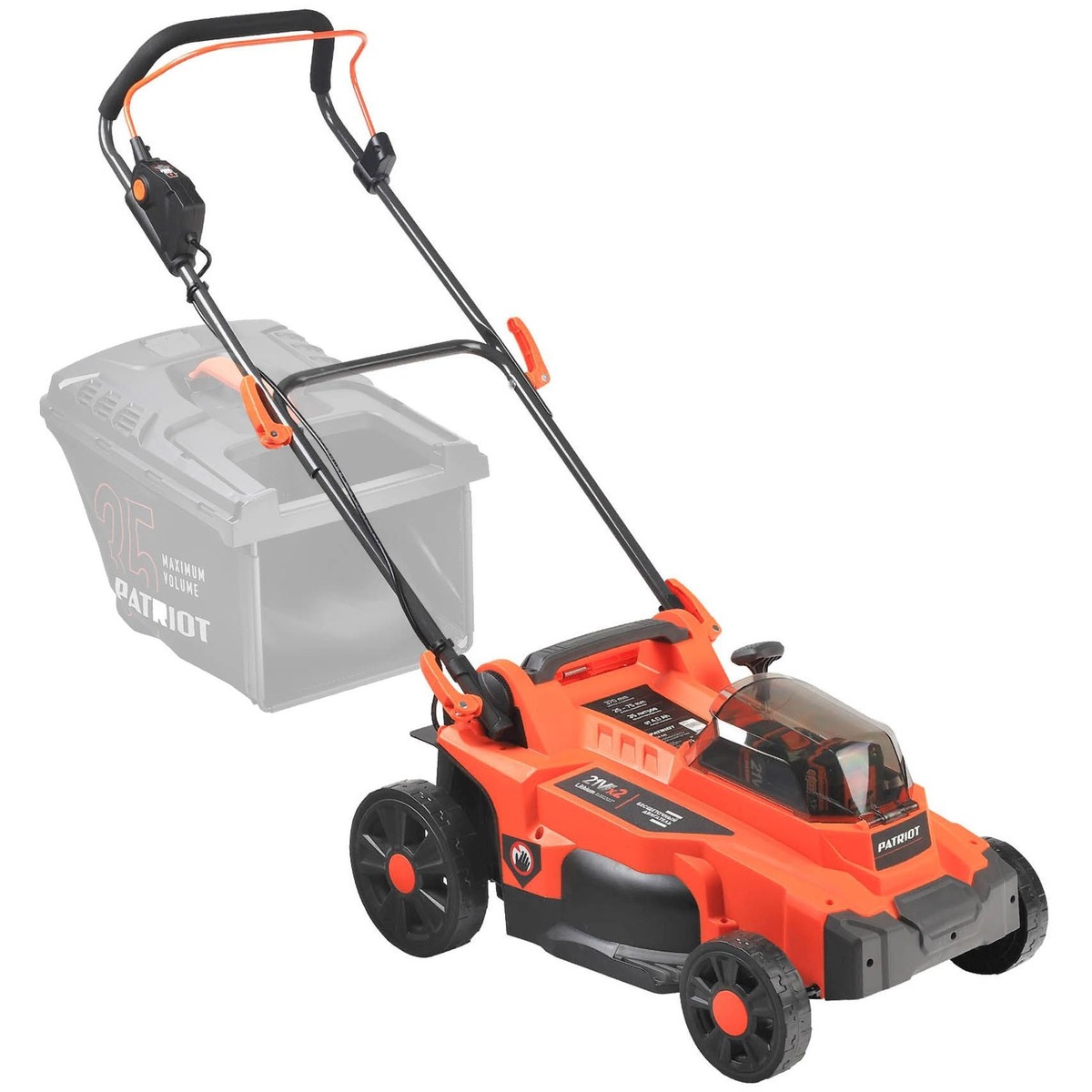 Газонокосилка роторная Patriot CM 440 (Цвет: Orange)
